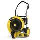 160 Mph 1300 Cfm 224 Cc Walk-behind Gas Leaf Blower With Swivel Front Wheel And