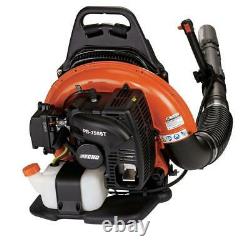 233 MPH 651 CFM 63.3cc Gas Backpack Leaf Blower with Tube Throttle