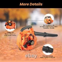 25.4CC 2Stroke Gas Powered Leaf Blower Gasoline Commercial Handheld Grass Blower