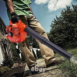 25.4CC 2-Stroke Handheld Gas Powered Leaf Blower Commercial Grass Lawn Blower US