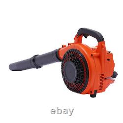 25.4CC 2-Stroke Handheld Gas Powered Leaf Blower Commercial Grass Lawn Blower US