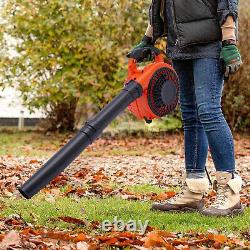 25.4CC 2-Stroke Handheld Gas Powered Leaf Blower Commercial Grass Lawn Blower US