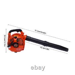 25.4CC Commercial Gas Powered Leaf Blower Handheld Lightweight Snow Lawn Blower
