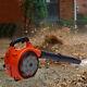 25.4cc 2-stroke Gas Powered Handheld Leaf Blower Grass Lawn Blower Air-cooling