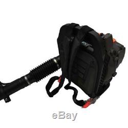 2Stroke Backpack Gas Leaf Blower 52CC 3.2HP Powered Debris withPadded Harness US