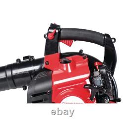2-Cycle Full-Crank Engine Gas Leaf Blower with Vacuum Kit 205 MPH 450 CFM 27Cc
