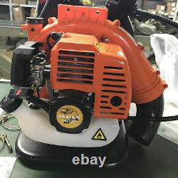 2 Stroke 42.7cc Backpackable Gas Leaf Blower Commercial powered Blowing Machine