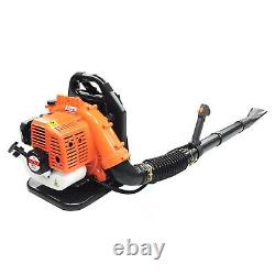 2-Stroke 42.7cc Industrial Backpack Leaf Blower Gas Powered Lawn Blower Safety
