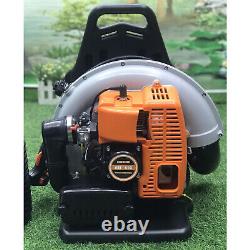 2 Stroke Commercial Gas Powered Yard Grass Lawn Blower Backpack Leaf Blower 65CC