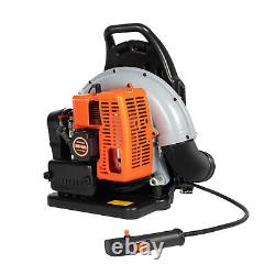 2-Stroke Engine 63CC Commercial Backpack Gas Leaf Blower Gasoline Snow Blower US