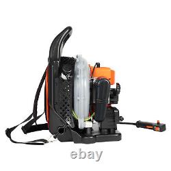 2-Stroke Engine 63CC Commercial Backpack Gas Leaf Blower Gasoline Snow Blower US