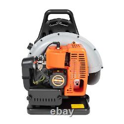 2-Stroke Engine 63CC Commercial Backpack Gas Leaf Blower Gasoline Snow Blower US