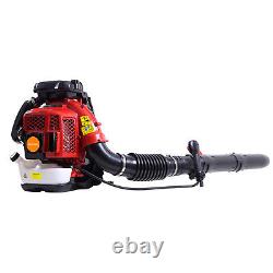 2-Stroke Engine 900CFM Air Volume 2.3L Tank Leaf Blower 80CC Gas Powered, er