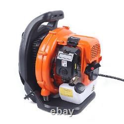 2 Stroke Gas Leaf Blower Backpack Single Cylinder Air Cooling Mixed Oil Power