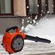 2 Stroke Gas Powered Leaf Blower Handheld Cleaning Removal Machine 25.4cc 750w