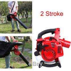 2 Stroke Handheld Gas Petrol Powered Leaf Blower/Vacuum Garden Lawn Sweeper 26CC