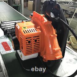 2-Strokes 42.7CC Air-cooled Commercial Backpack Gas Leaf Blower Blowing Machine