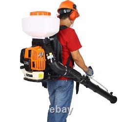 3.7 Gal 52cc Gas Backpack Mosquito Fogger Sprayer Leaf Blower Handheld Blower
