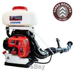3.7 Gallon Gas Backpack Fogger Sprayer Duster Leaf Blower Mosquito Insecticide