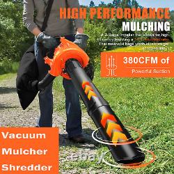 3-In-1 Leaf Blower Gas Powered Commercial Petrol Blower Vacuum Mulcher Shredder
