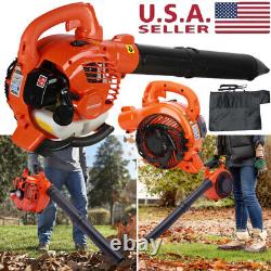 424 CFM 2-in-1 Gas Leaf Blower/Leaf Vacuum/Mulcher, Cordless Blower, Gas Powered