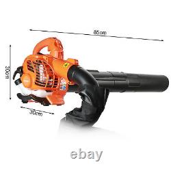 424 CFM 2-in-1 Gas Leaf Blower/Leaf Vacuum/Mulcher, Cordless Blower, Gas Powered