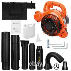 424 CFM 2-in-1 Gas Leaf Blower/Leaf Vacuum/Mulcher, Cordless Blower, Gas Powered