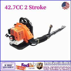 42.7CC 2 Stroke Commercial Backpack Gas Leaf Blower Snow Leaf Blowing Machine
