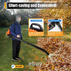 42.7CC 2-Stroke Commercial Backpack Gas Leaf Blower Snow Leaf Blowing Machine US