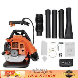 42.7CC 2-stroke Commercial Leaf Blower Engine Gas Powered Backpack Leaf Blower