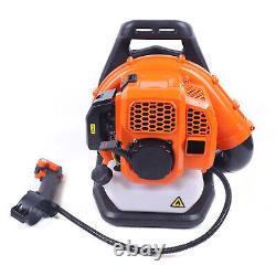 42.7cc Gas Backpack Leaf Blower Gas Powered Snow Blower 2-stroke Engine 1.25kw