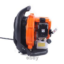 42.7cc Gas Backpack Leaf Blower Gas Powered Snow Blower 2-stroke Engine 1.25kw