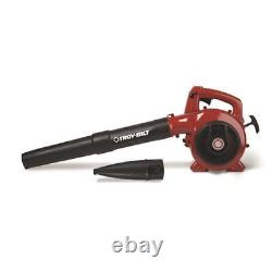 430 CFM 25cc 2 Cycle Gas Leaf Blower Concentrator Nozzle Walkway Debris Sweeper