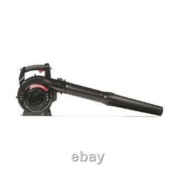 450 CFM 27cc 2 Cycle Full Crank Gas Leaf Blower Vacuum Mulcher Lawn Yard Sweeper