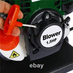 4-Stroke Backpack Leaf Blower Snow or as Snow Blower Gas 37.7cc 1.5Hp 580CFM
