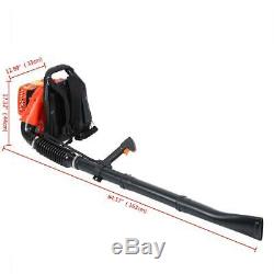 51.7 cc Backpack Gas Leaf Blower Two-stroke Air-cooled Garden Cleaning Blower