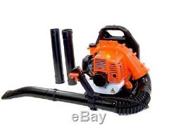 52CC 2Stroke Powered 3.2HP Gas Backpack Leaf Blower with Padded Harness EPA CE