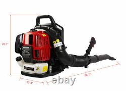 52CC Leaf Blower Backpack Gas-powered Blower2-Strokes Grass Lawn Blower Sweeper