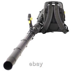 52cc gasoline backpack leaf blower 2 cycle engine gas powered with nozzle extens