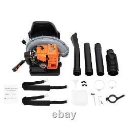 63CC 2-Stroke 850CFM 4.3HP Commercial Backpack Gas Leaf Blower 2024 NEW USA