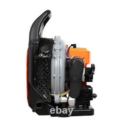 63CC 2-Stroke 850CFM 4.3HP Commercial Backpack Gas Leaf Blower 2024 NEW USA