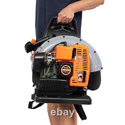 63CC 2-Stroke 850CFM 4.3HP Commercial Backpack Gas Leaf Blower 2024 NEW USA