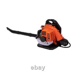 63CC 3.2HP 2 Stroke Backpack Gas Powered Leaf Blower, Grass Lawn Blower