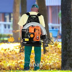 63CC Petrol Backpack Leaf Blower Commercial 2 Stroke Garden Yard Tool Machine