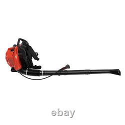 63.3CC Gas 2-Stroke Leaf Blower Backpack Gas-powered Backpack Blower 7000r/min