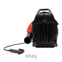 63.3CC Gas 2-Stroke Leaf Blower Backpack Gas-powered Backpack Blower 7000r/min