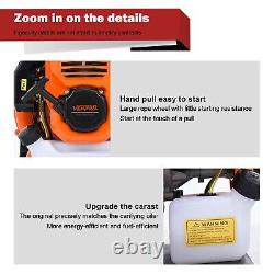 63cc Gas Powered Backpack Leaf Blower 2-Stroke 650CFM Snow Blower -EB808A