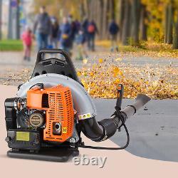 65CC 2 Stroke Backpack Gas Powered Leaf Blower Commercial Grass Lawn Blower HOT