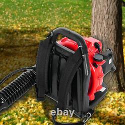 65CC 3.2HP 2-Stroke High Performance Gas Powered Back Pack Leaf Blower 2.3KW