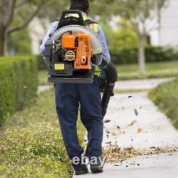 65 CC 2 Stroke Backpack Gas Powered Leaf Blower Commercial Grass Lawn Blower